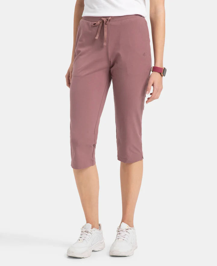 Jockey Women's Capri with Side Pockets- 1300