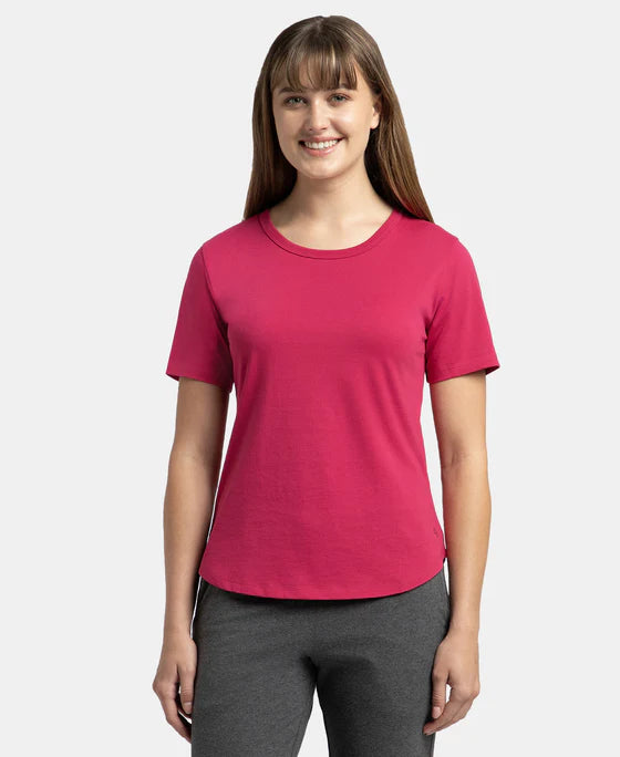 Jockey Women's Round Neck T-Shirt- AW88