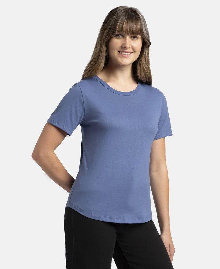 Jockey Women's Round Neck T-Shirt- AW88