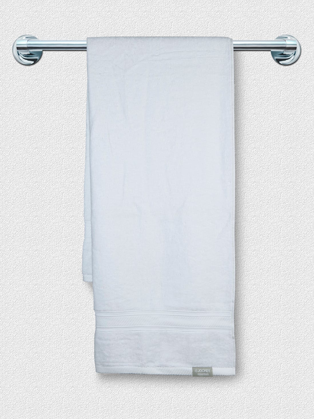Jockey Ultrasoft and Durable Solid Bath Towel- T101 Snow White