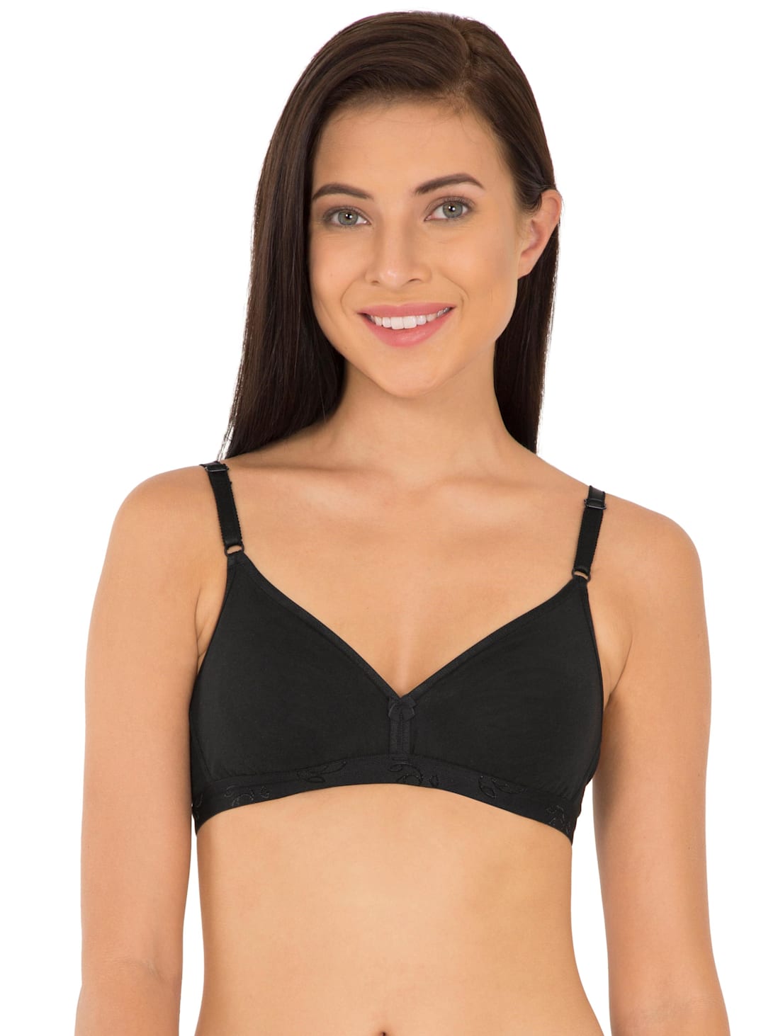 Jockey Women's Wirefree Non Padded Beginners Bra Bra- 1581 Snow White