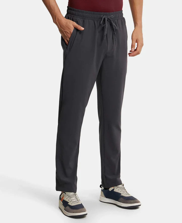 Jockey Men's Microfiber Trackpant with Zipper Pockets- MV25
