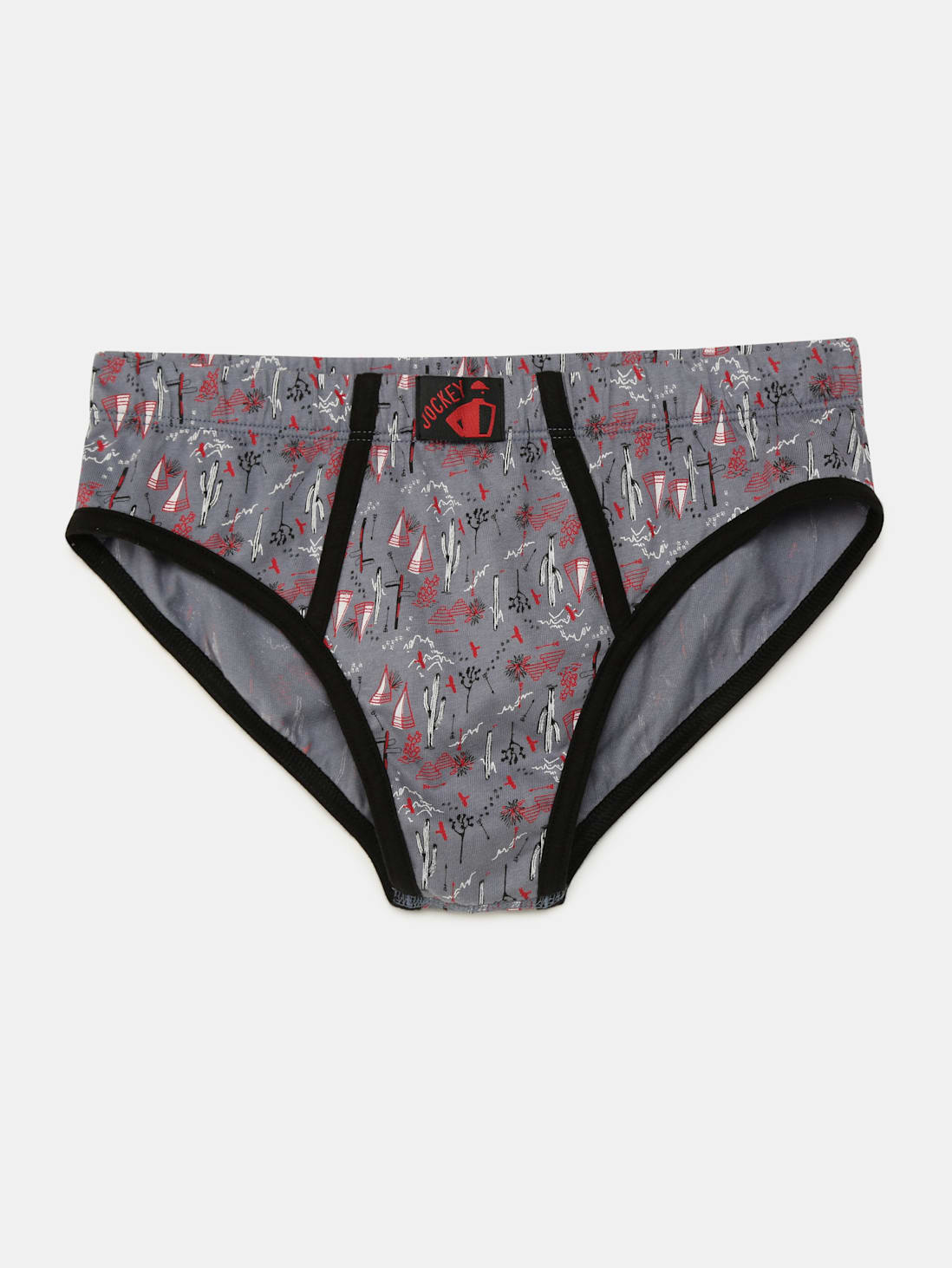 Jockey Juniors Boy's Printed Brief- MB04 (3 Pack)