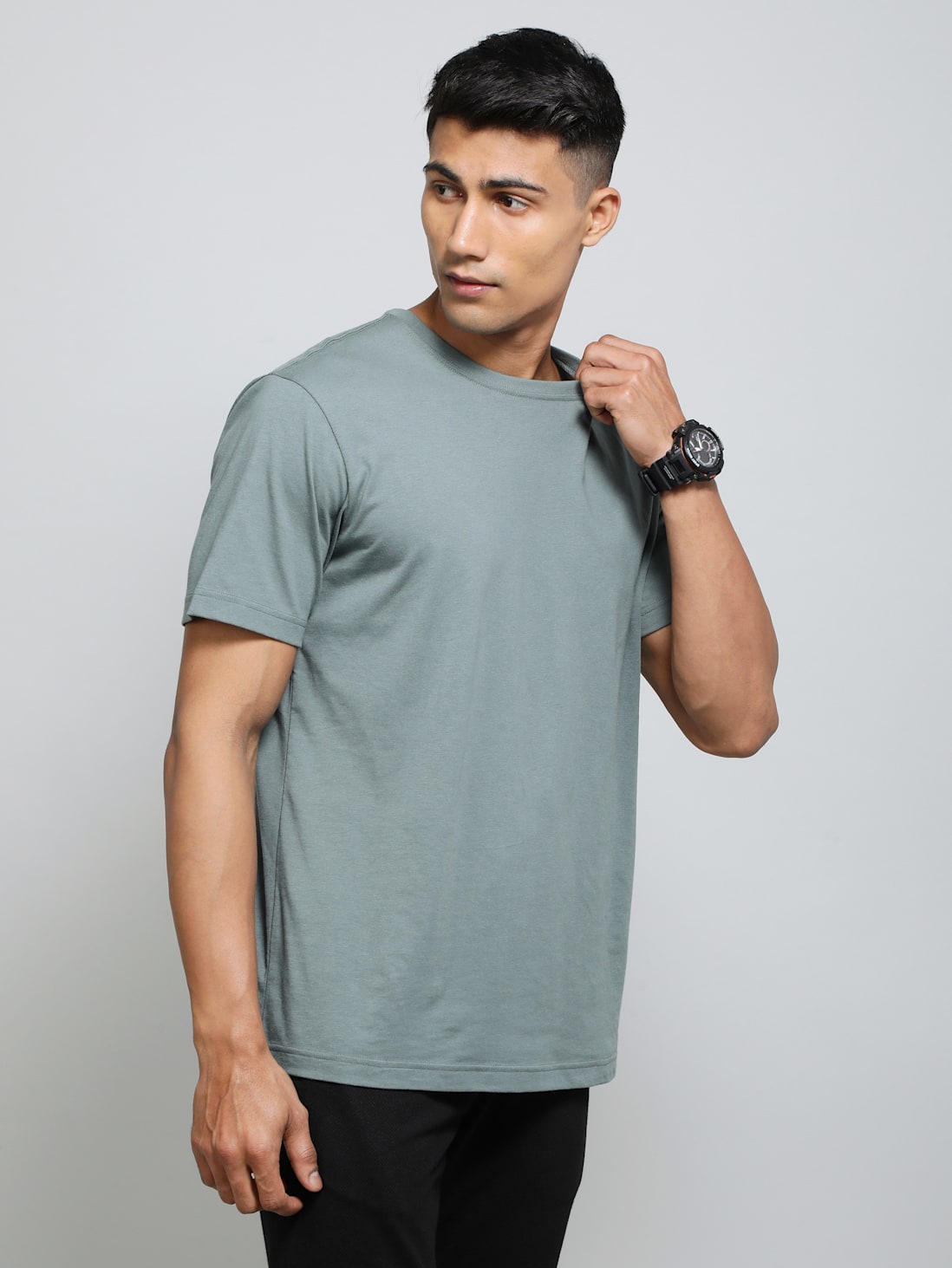 Jockey Mens Round Neck Half Sleeve T-Shirt-2714