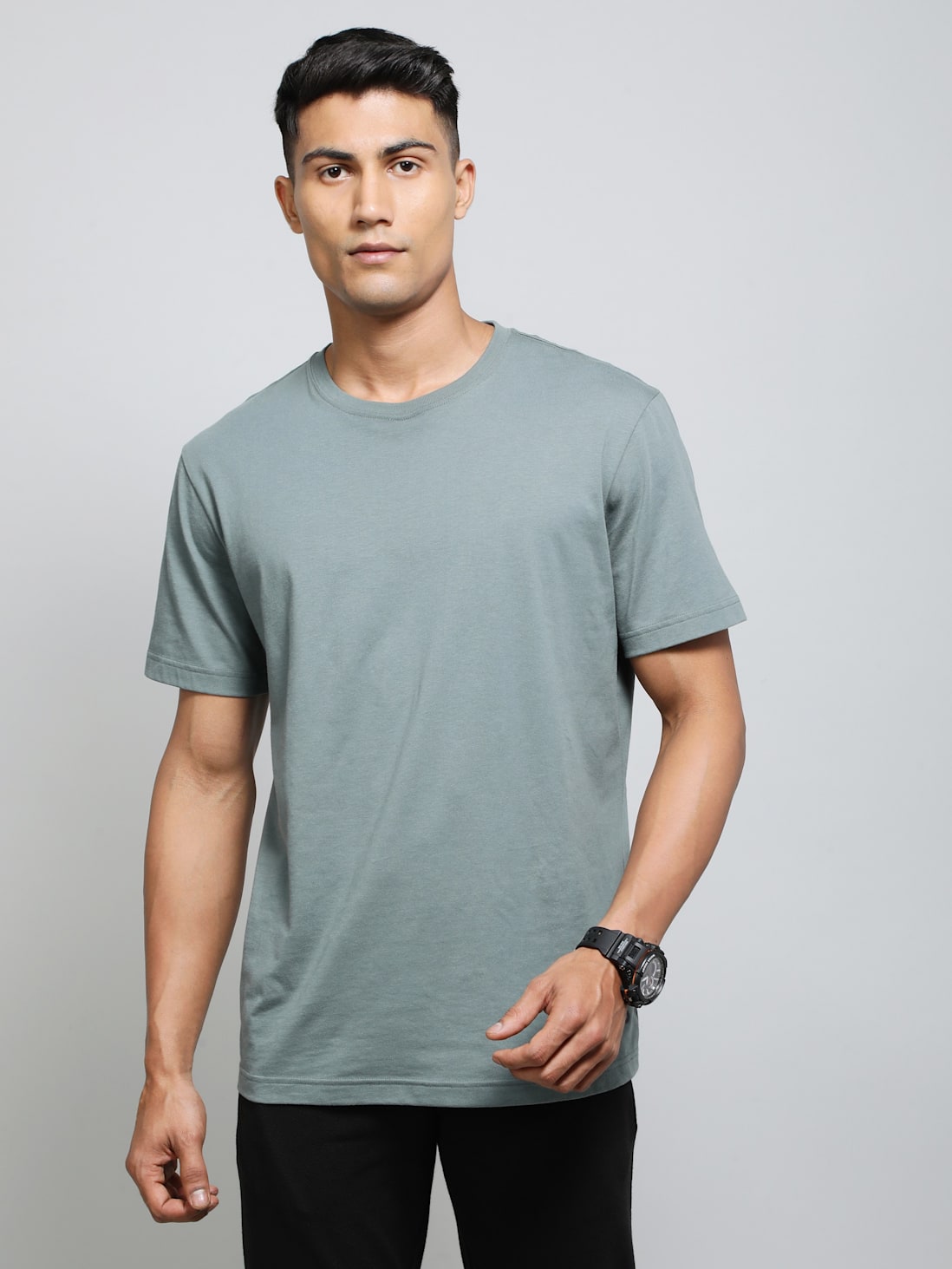 Jockey Mens Round Neck Half Sleeve T-Shirt-2714