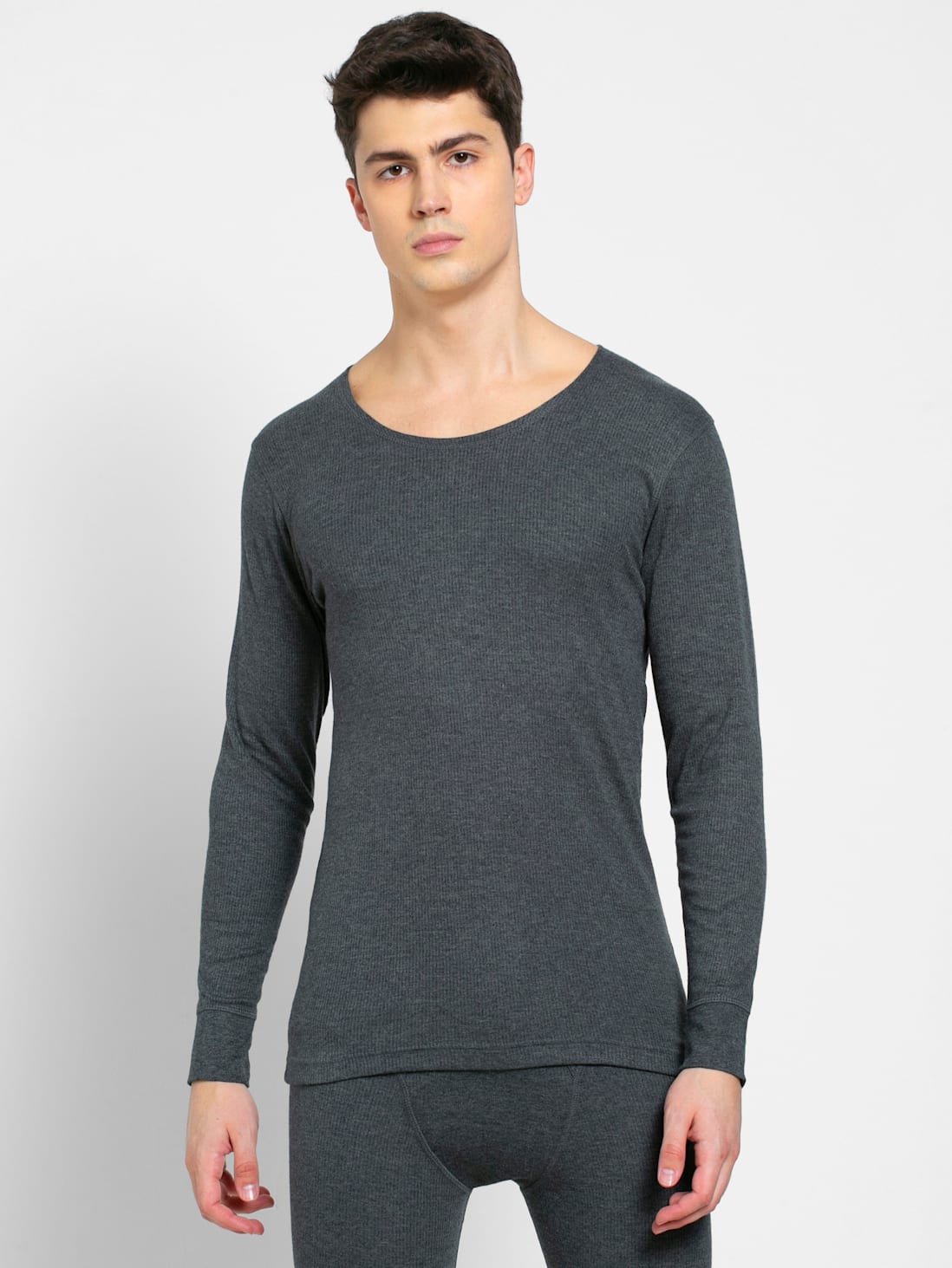 Jockey Men's Long Sleeve Vest (Thermals) - 2401