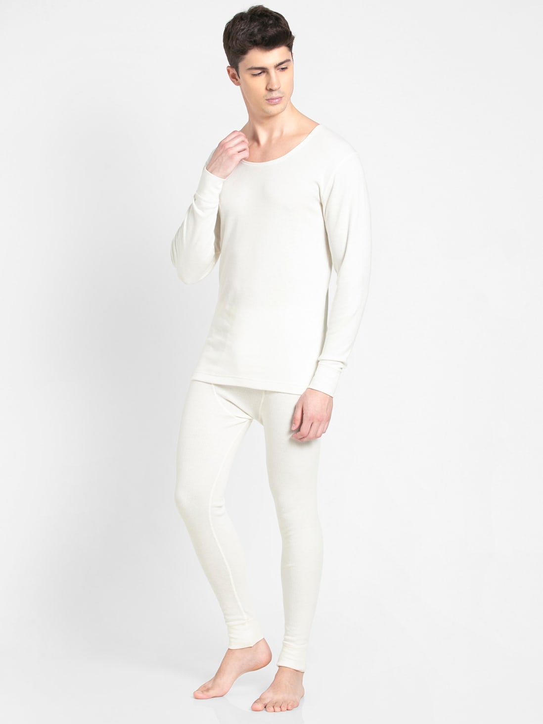 Jockey Men's Long Sleeve Vest (Thermals) - 2401