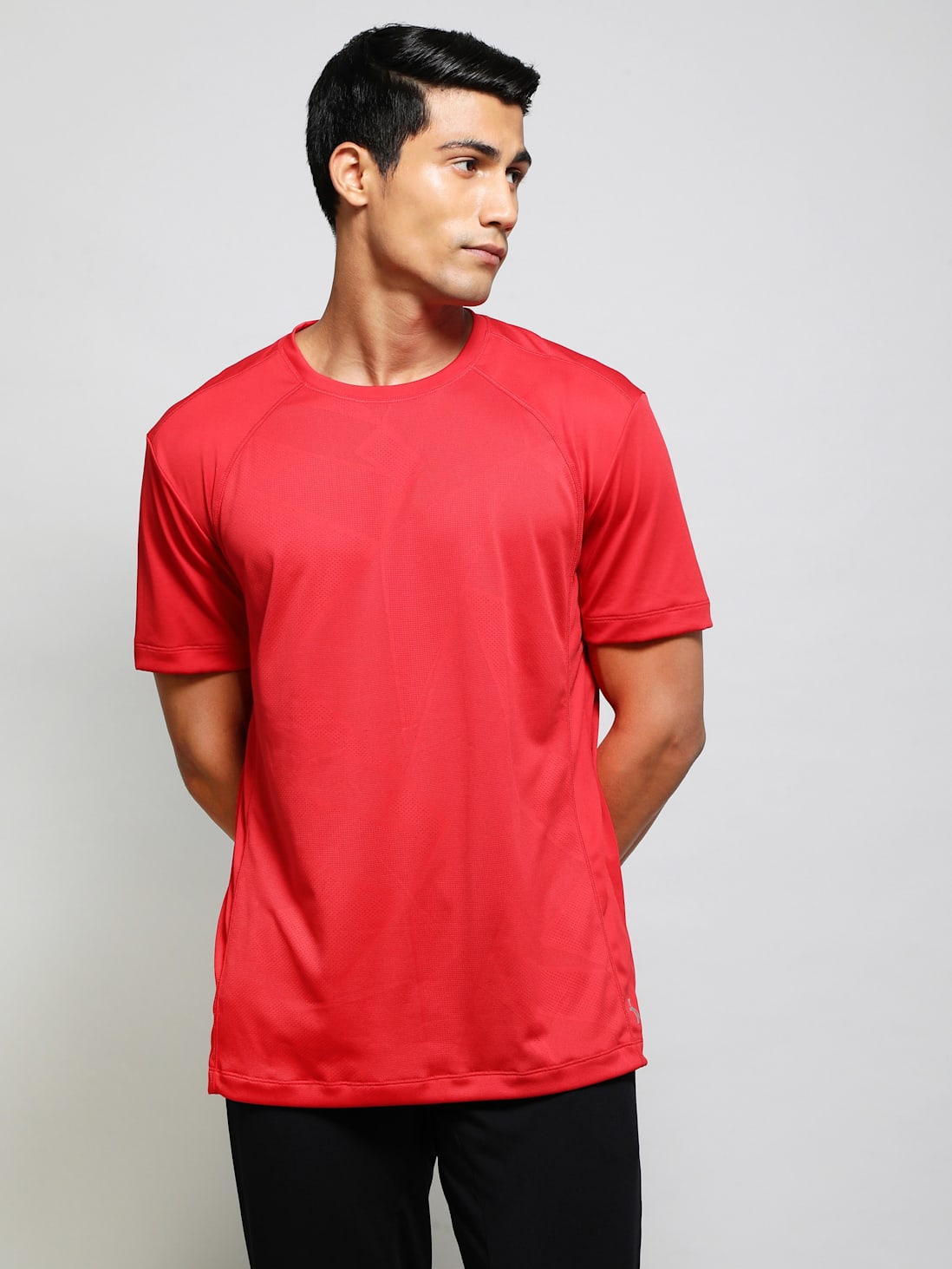 Jockey Men's Dry Fit Round Neck Half Sleeve T-Shirt- MV15