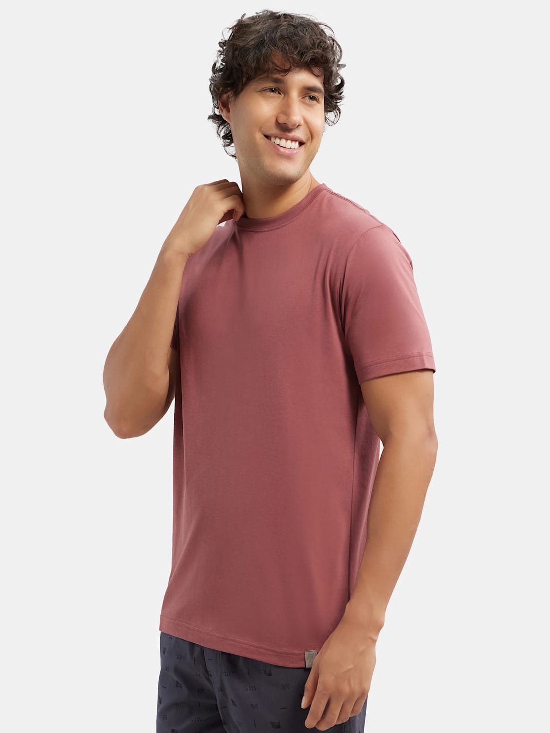 Jockey Mens Round Neck Half Sleeve T-Shirt-2714