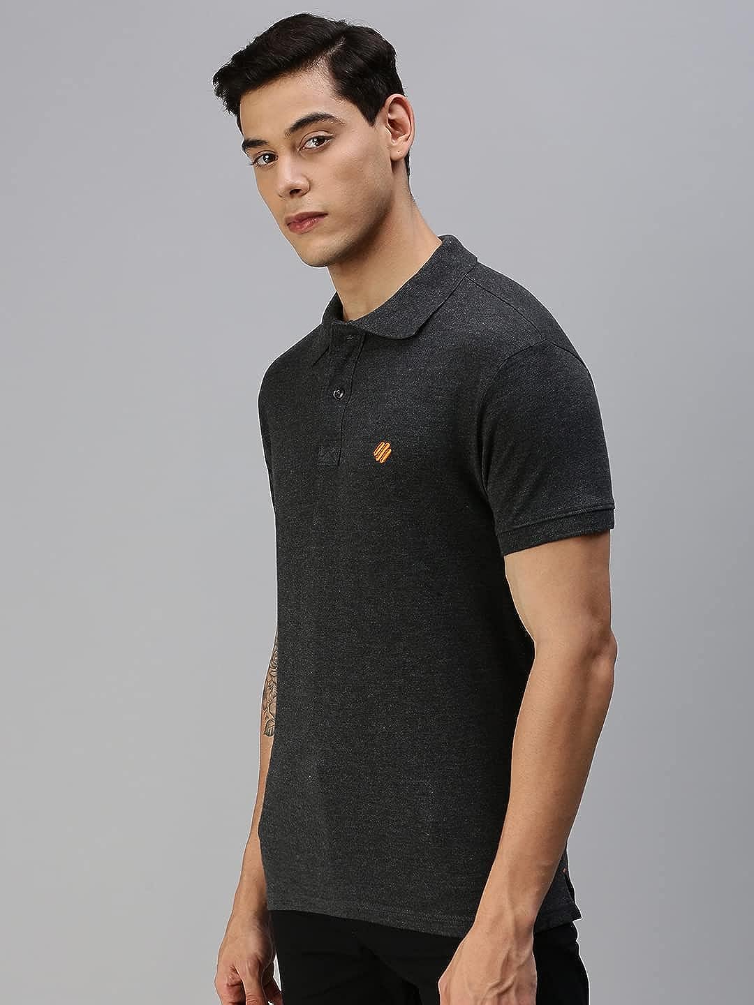 ONN Solid Polo T-Shirt Without Pocket- NC 431