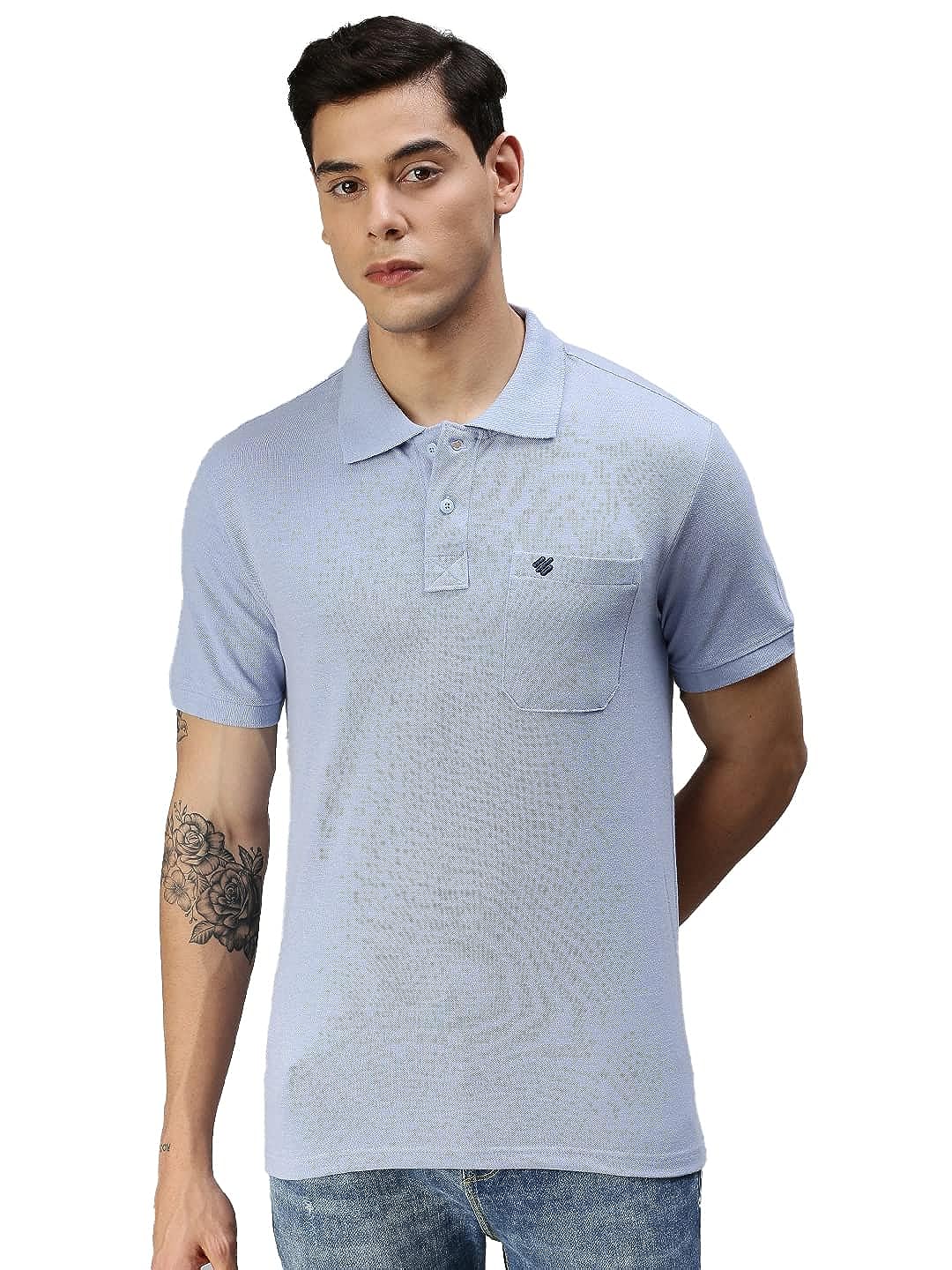 ONN Solid Polo T-Shirt With Pocket- NC 432 (2) (2XL)
