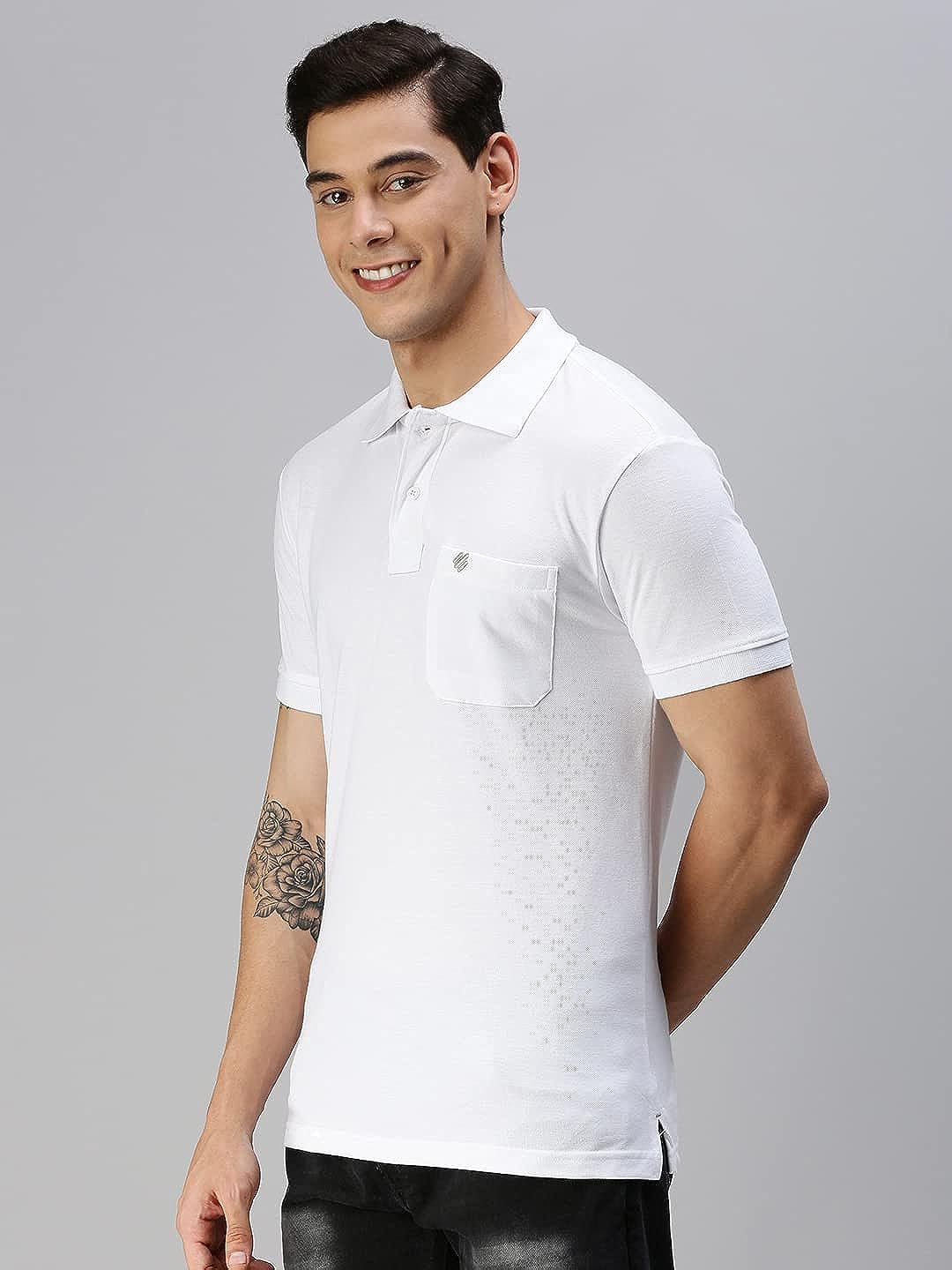 ONN Solid Polo T-Shirt With Pocket- NC 432
