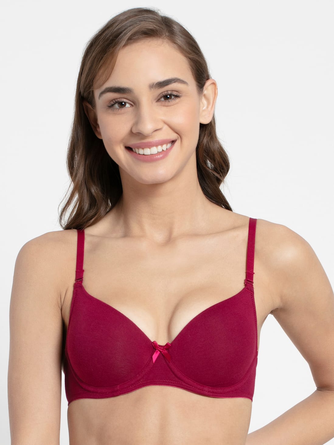Jockey Women's Under-Wired Padded T-Shirt Bra- 1245