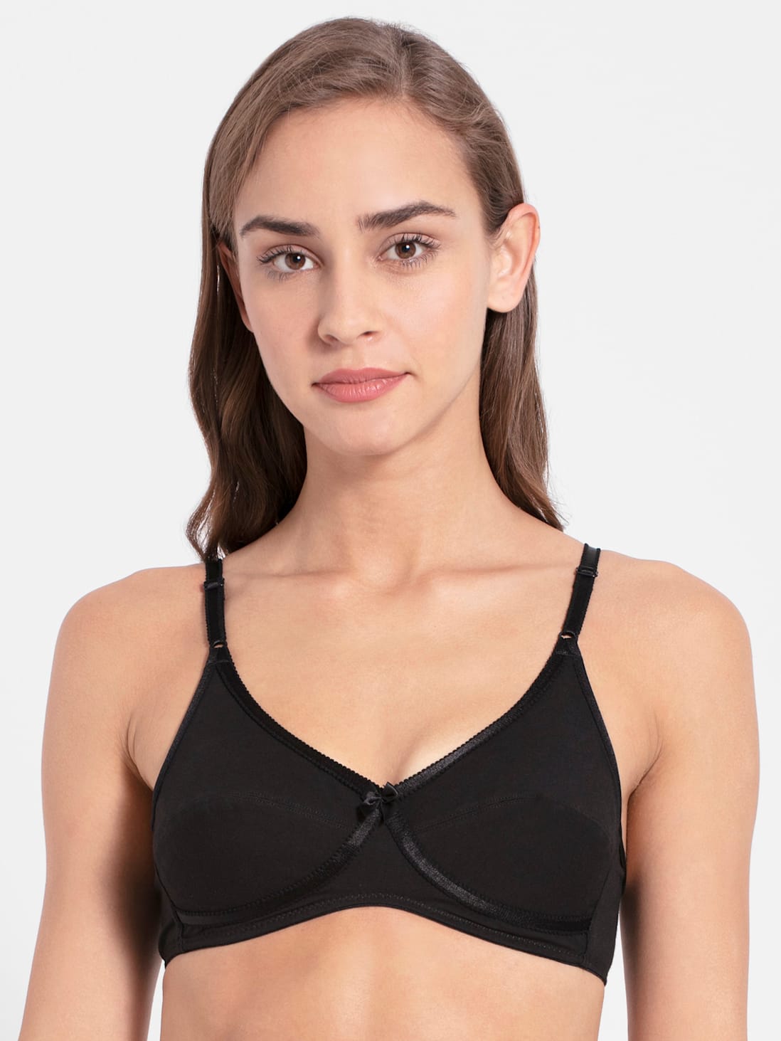 Jockey Women's Wirefree Non Padded Cross Over Bra- 1242