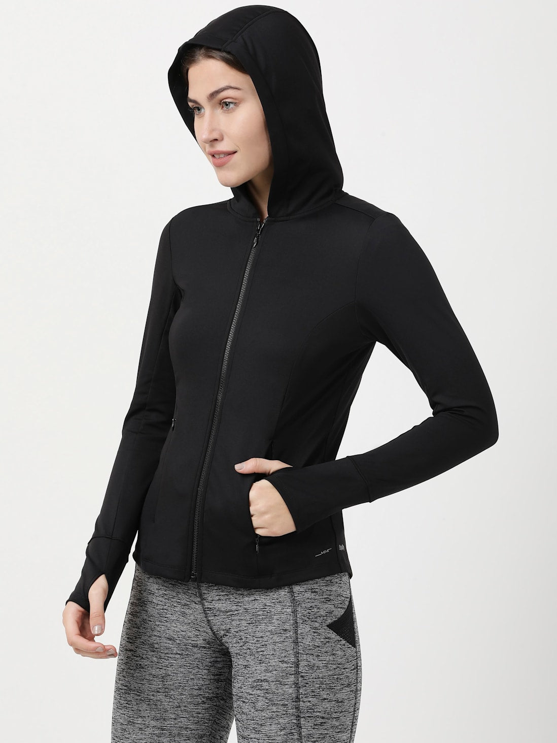 Jockey Women's Microfiber Hoodie Jacket- MW31