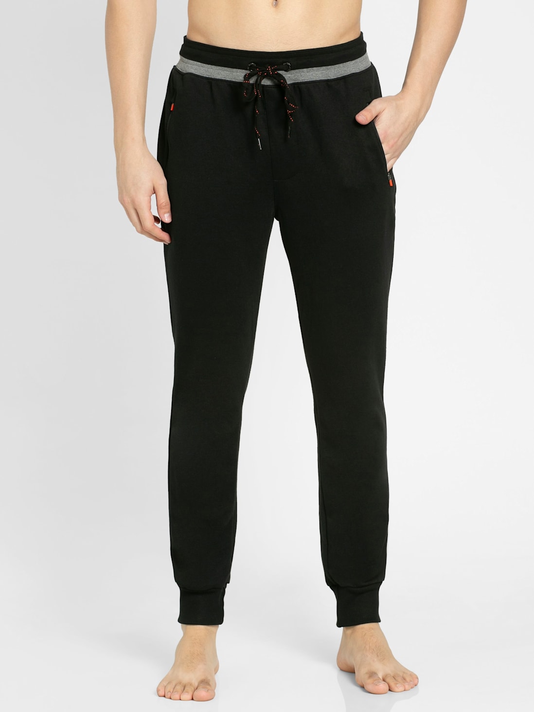 Jockey Men's Joggers with Zipper Pockets- AM05
