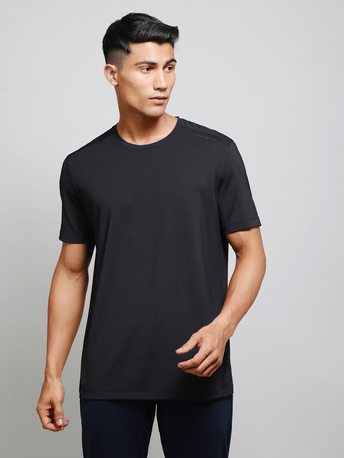 Jockey Men's Dry Fit Round Neck Half Sleeve T-Shirt- MV37