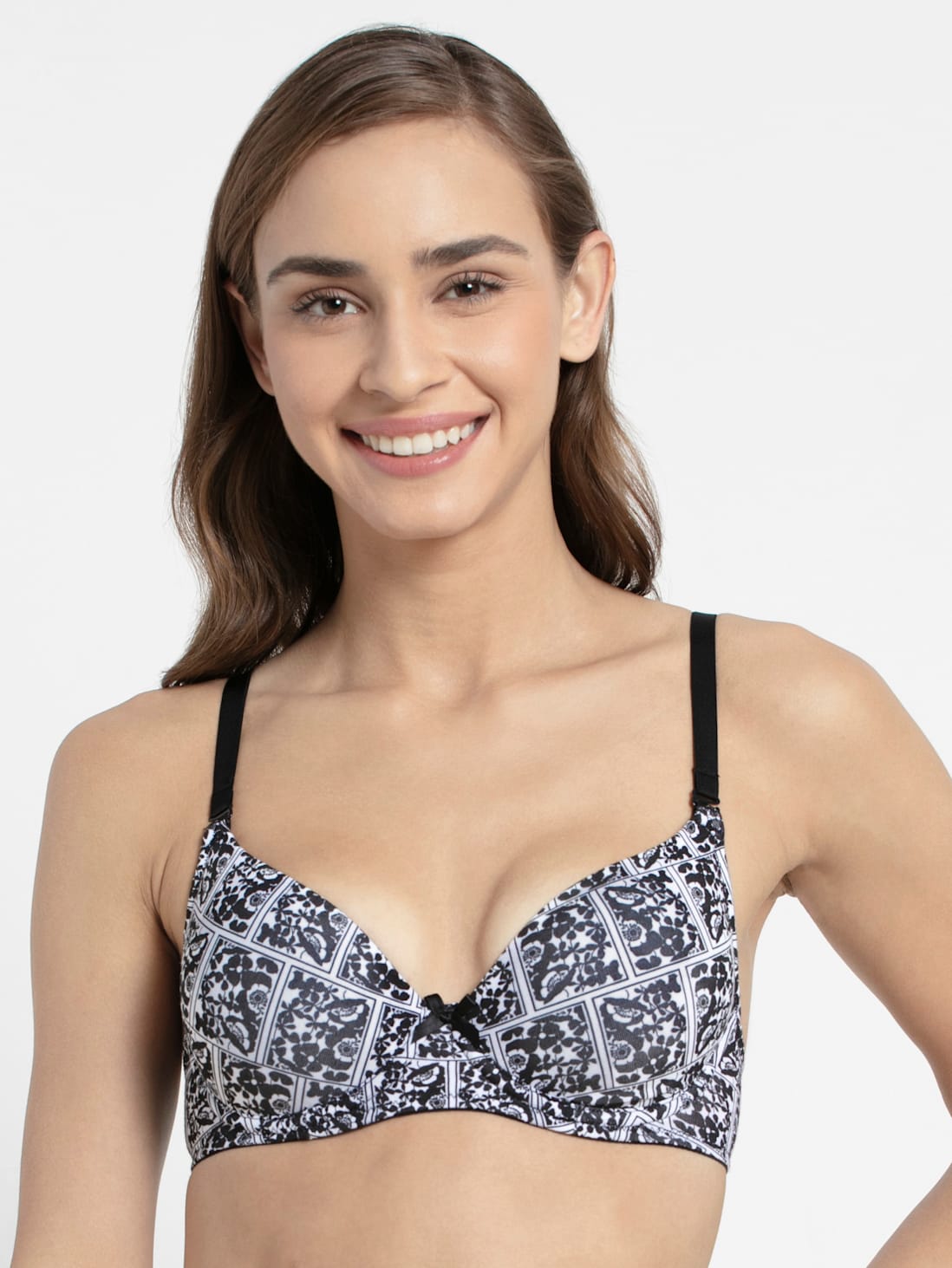 Jockey Women's Under-Wired Padded T-Shirt Bra- 1245