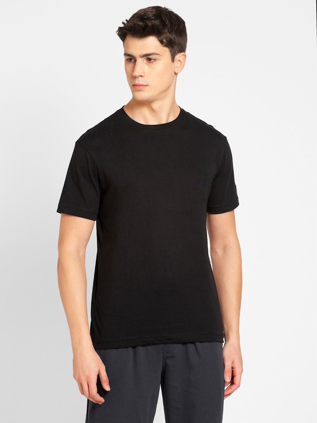 Jockey Mens Round Neck Half Sleeve T-Shirt-2714