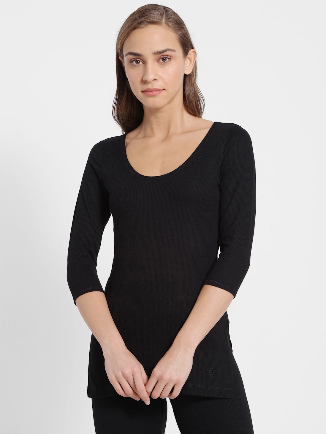Jockey Women's Three Quarter Sleeve Thermal Top- 2503