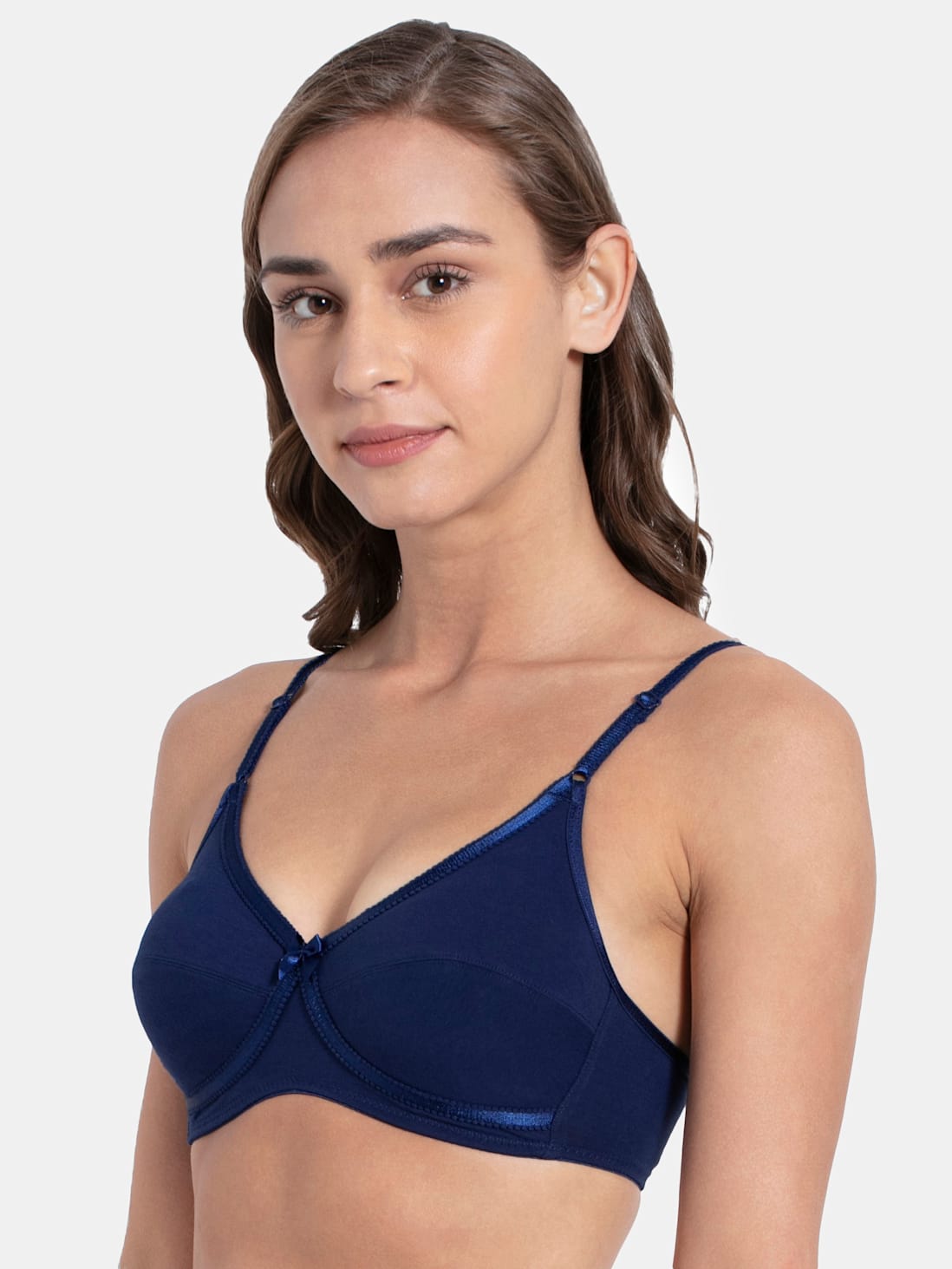 Jockey Women's Wirefree Non Padded Cross Over Bra- 1242