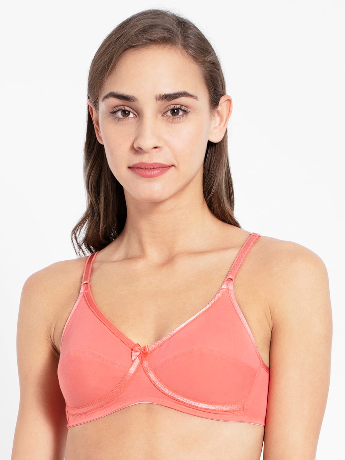 Jockey Women's Wirefree Non Padded Cross Over Bra- 1242