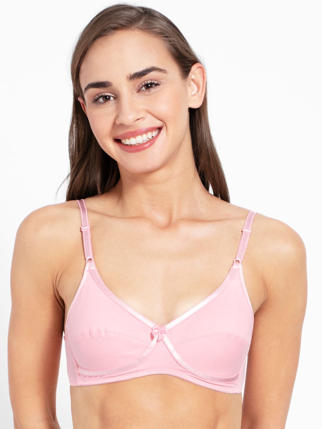 Jockey Women's Wirefree Non Padded Cross Over Bra- 1242