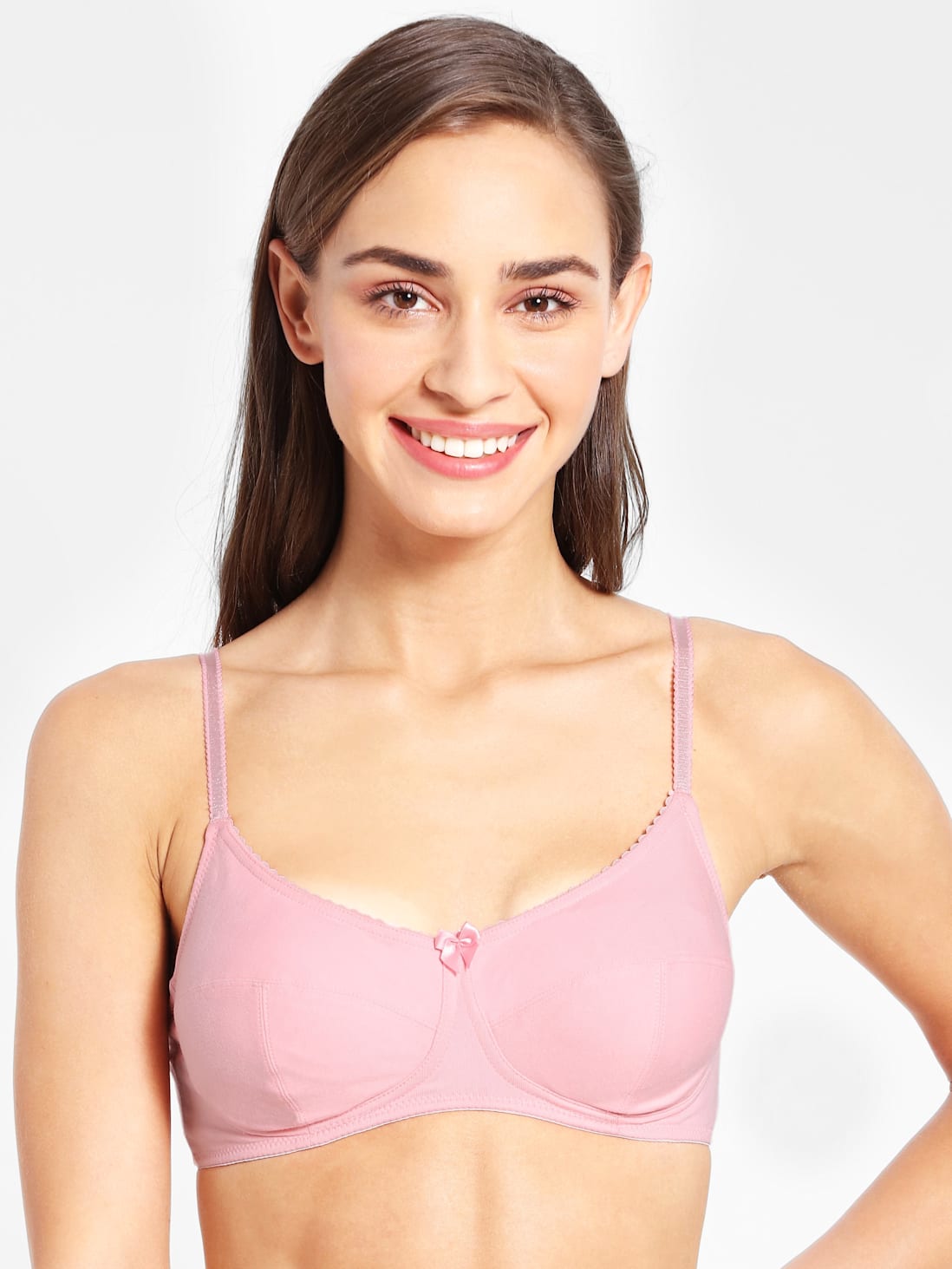 Jockey Women's Wirefree Non Padded Full Coverage Bra- 1615