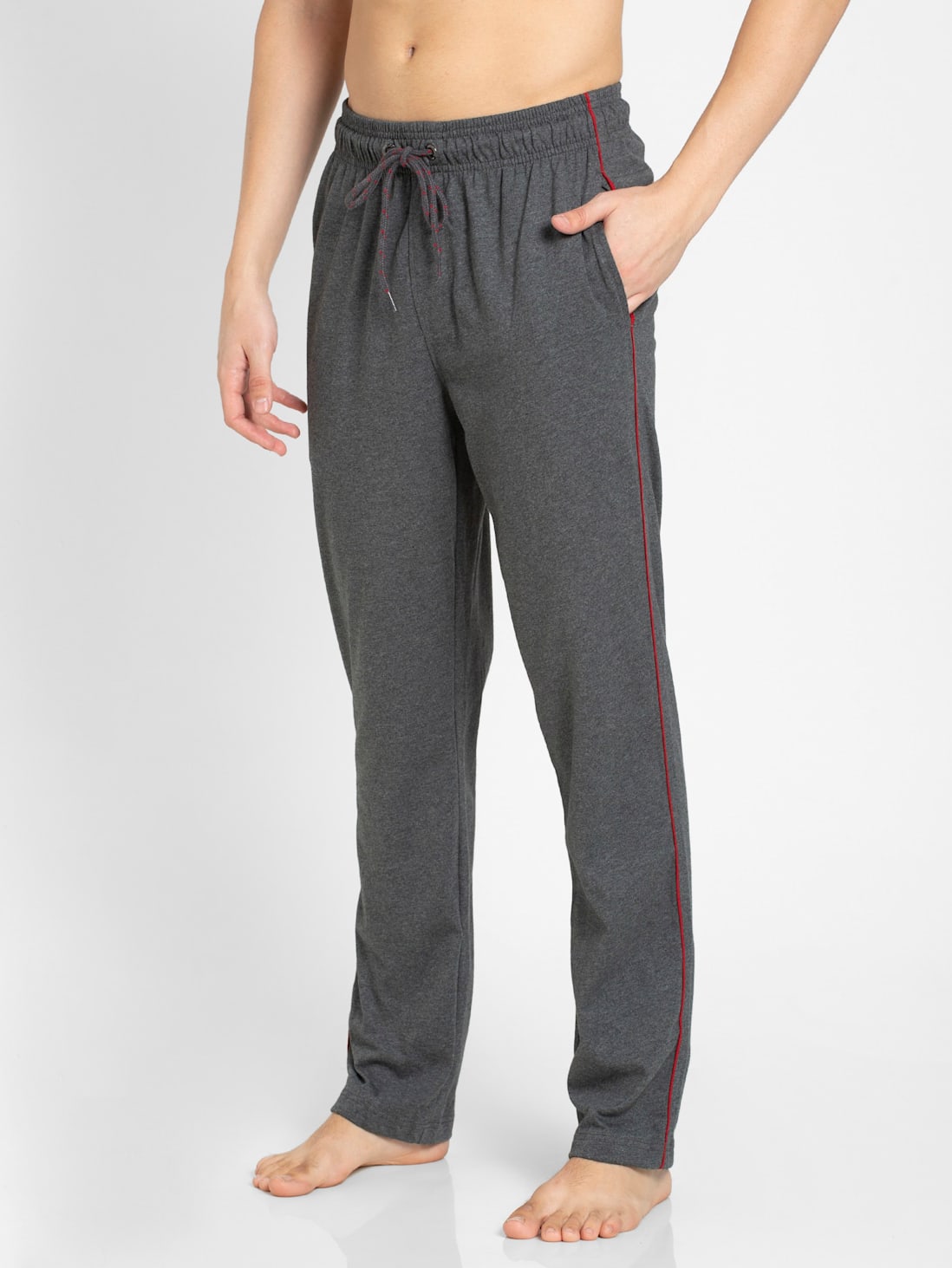 Jockey Men's Regular Fit Trackpants with Side Pockets- 9500
