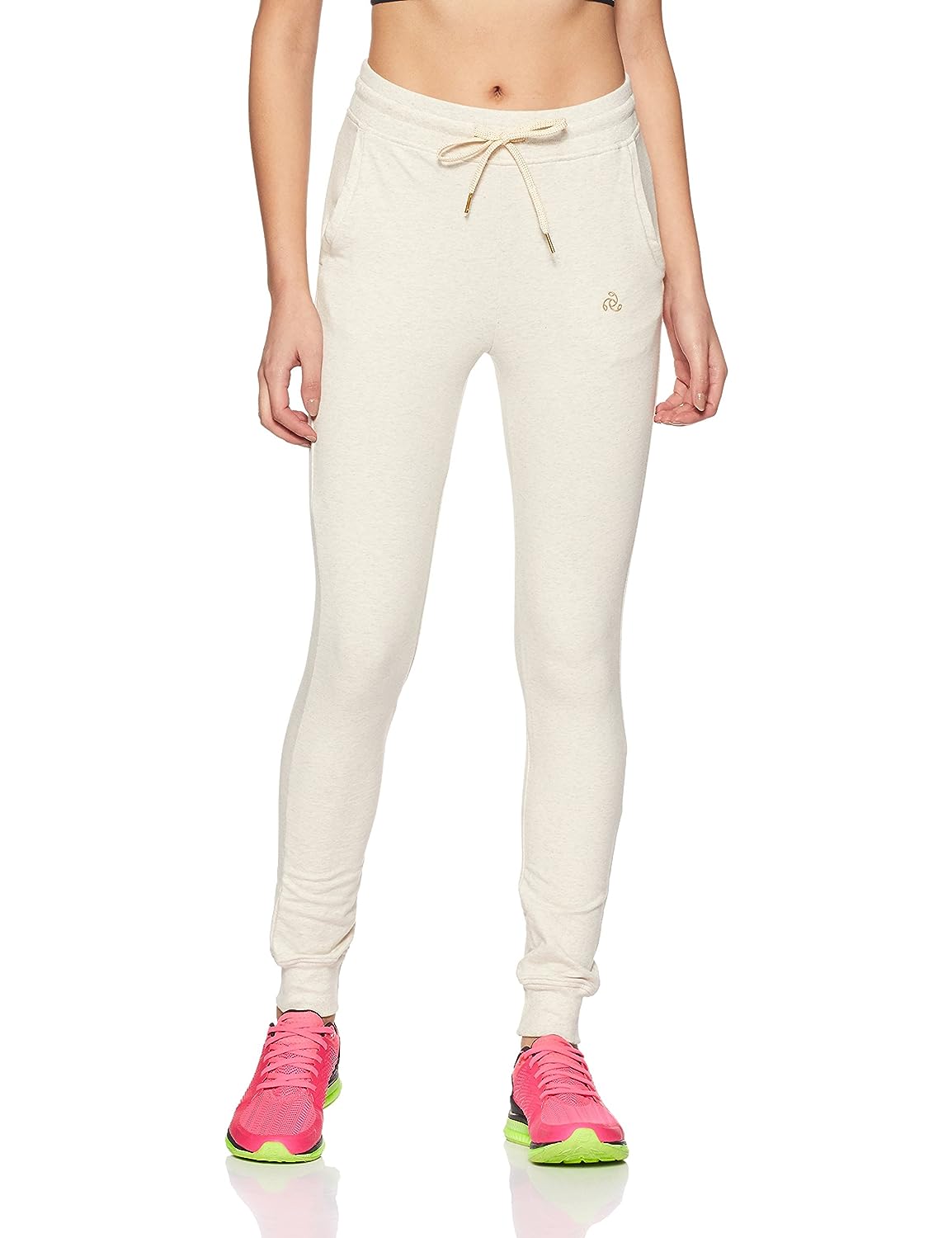 Jockey Women's Slim Fit Joggers With Zipper Pockets- 1323