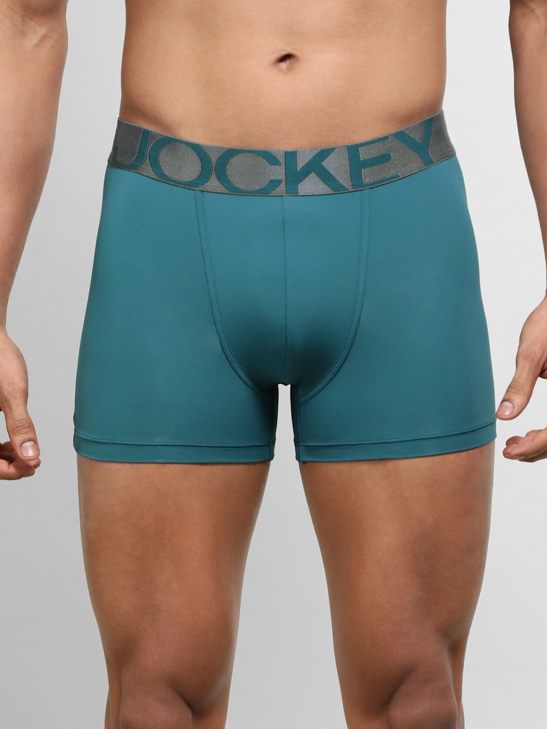 Jockey Men's Dry Fit Solid Trunk- IC28