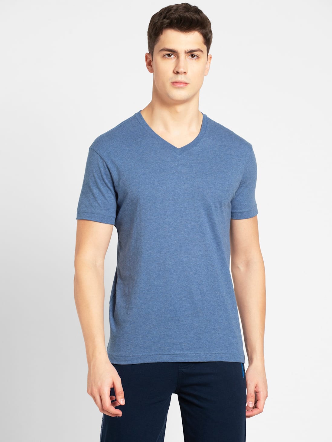 Jockey Men's V-neck Half Sleeve T-Shirt- 2726