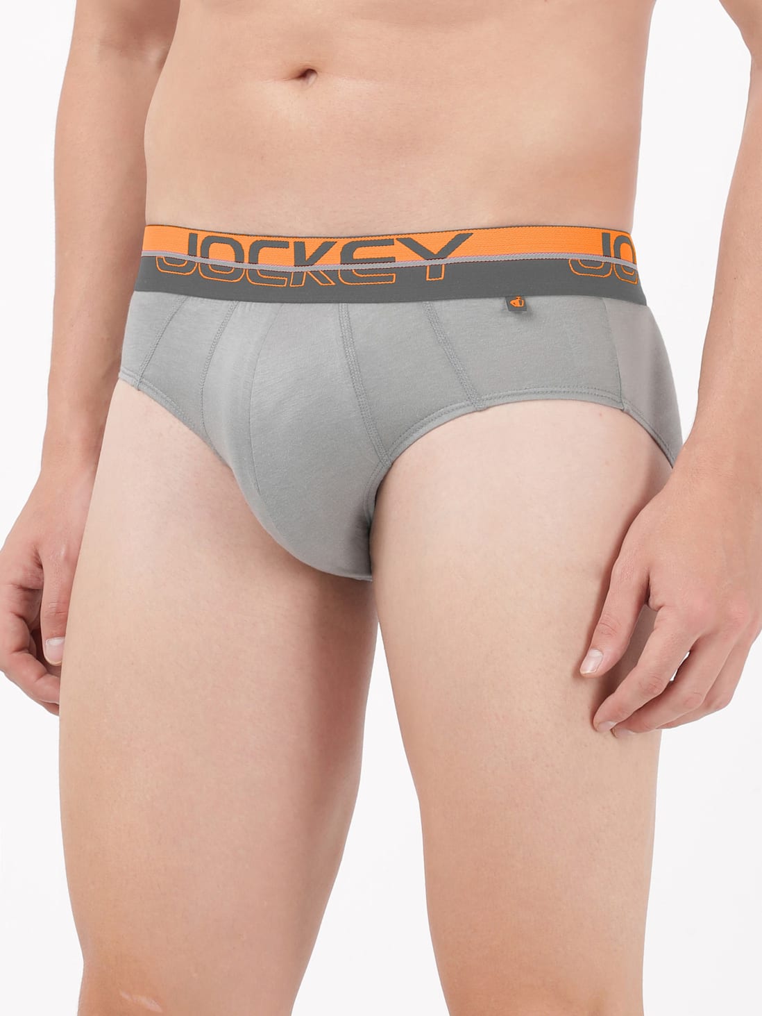 Jockey Men's Cotton Solid Brief- FP01