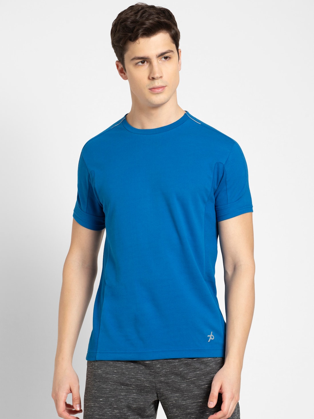 Jockey Men's Dry Fit Round Neck Half Sleeve T-Shirt- MV01