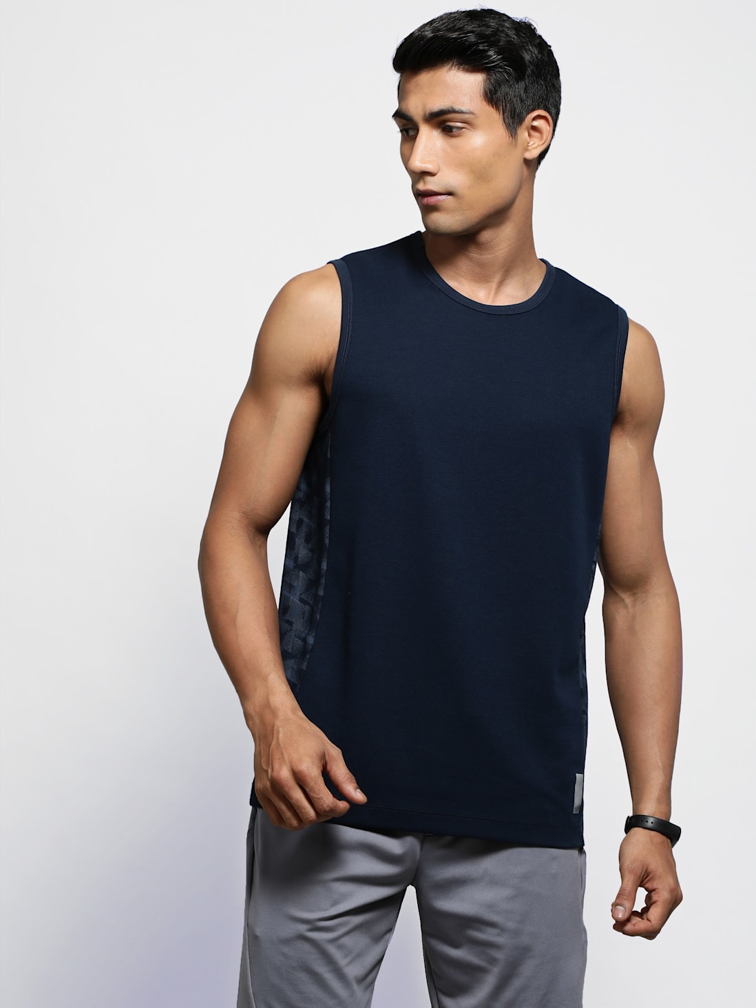 Jockey Men's Dry Fit Sleeveless Muscle Tee- MV13