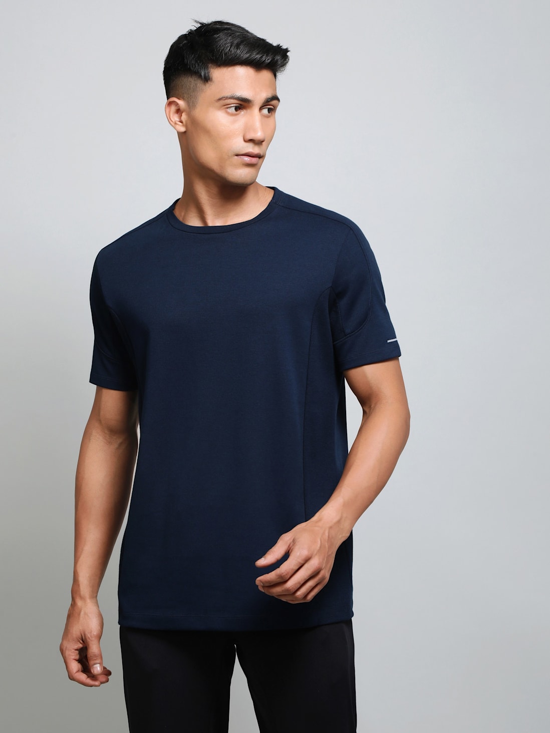 Jockey Men's Dry Fit Round Neck Half Sleeve T-Shirt- MV01