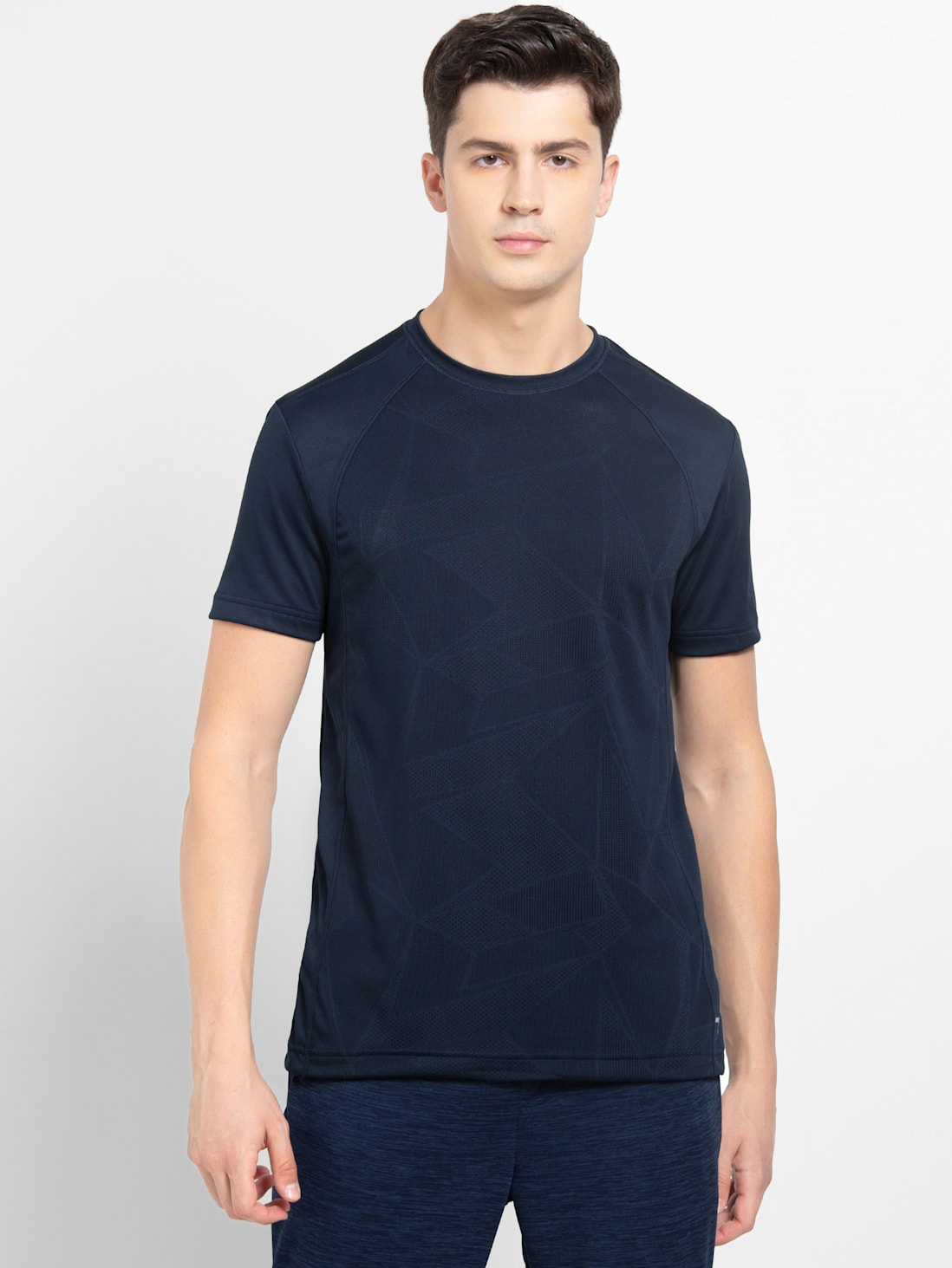 Jockey Men's Dry Fit Round Neck Half Sleeve T-Shirt- MV15