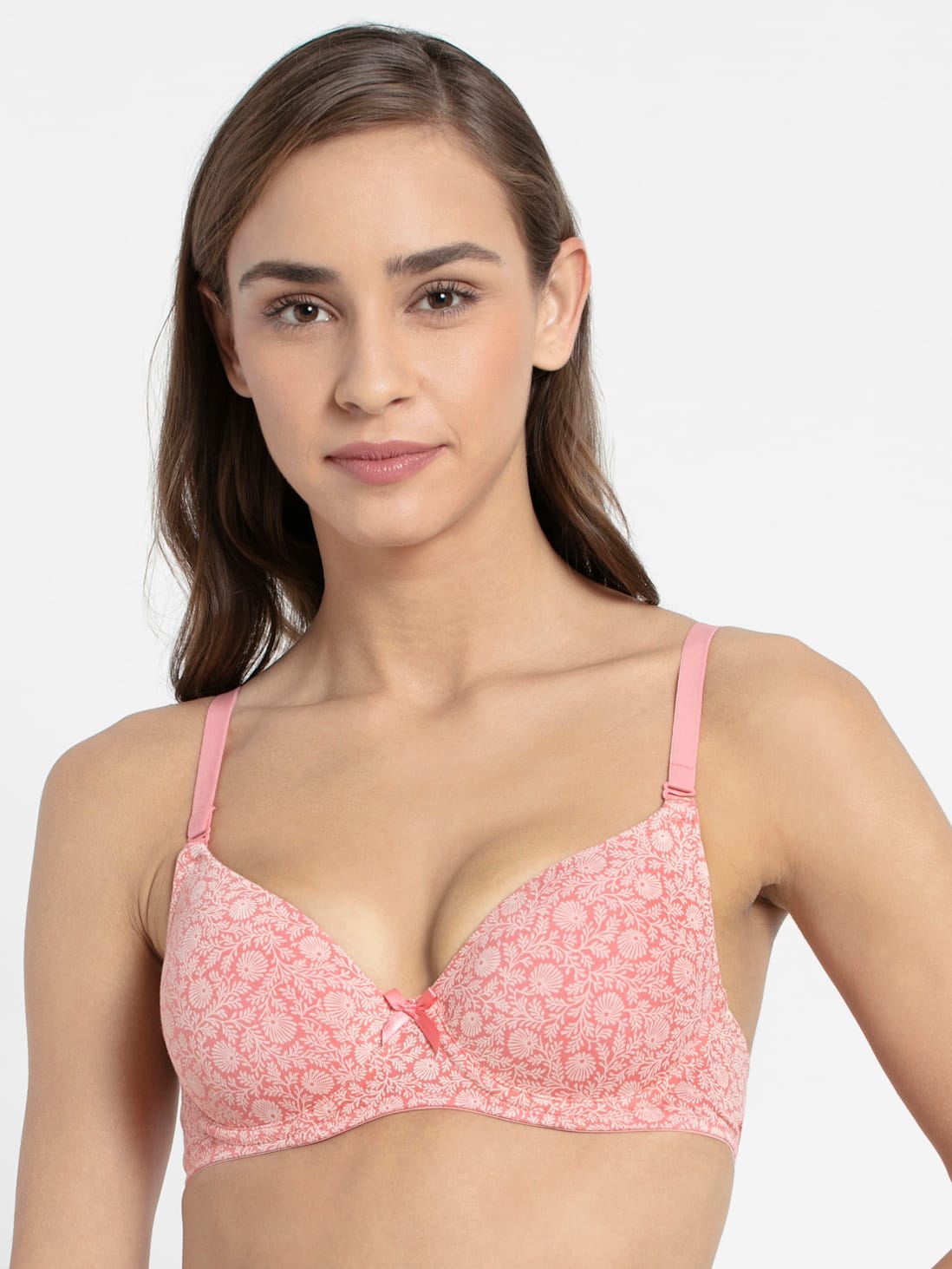 Jockey Women's Under-Wired Padded T-Shirt Bra- 1245