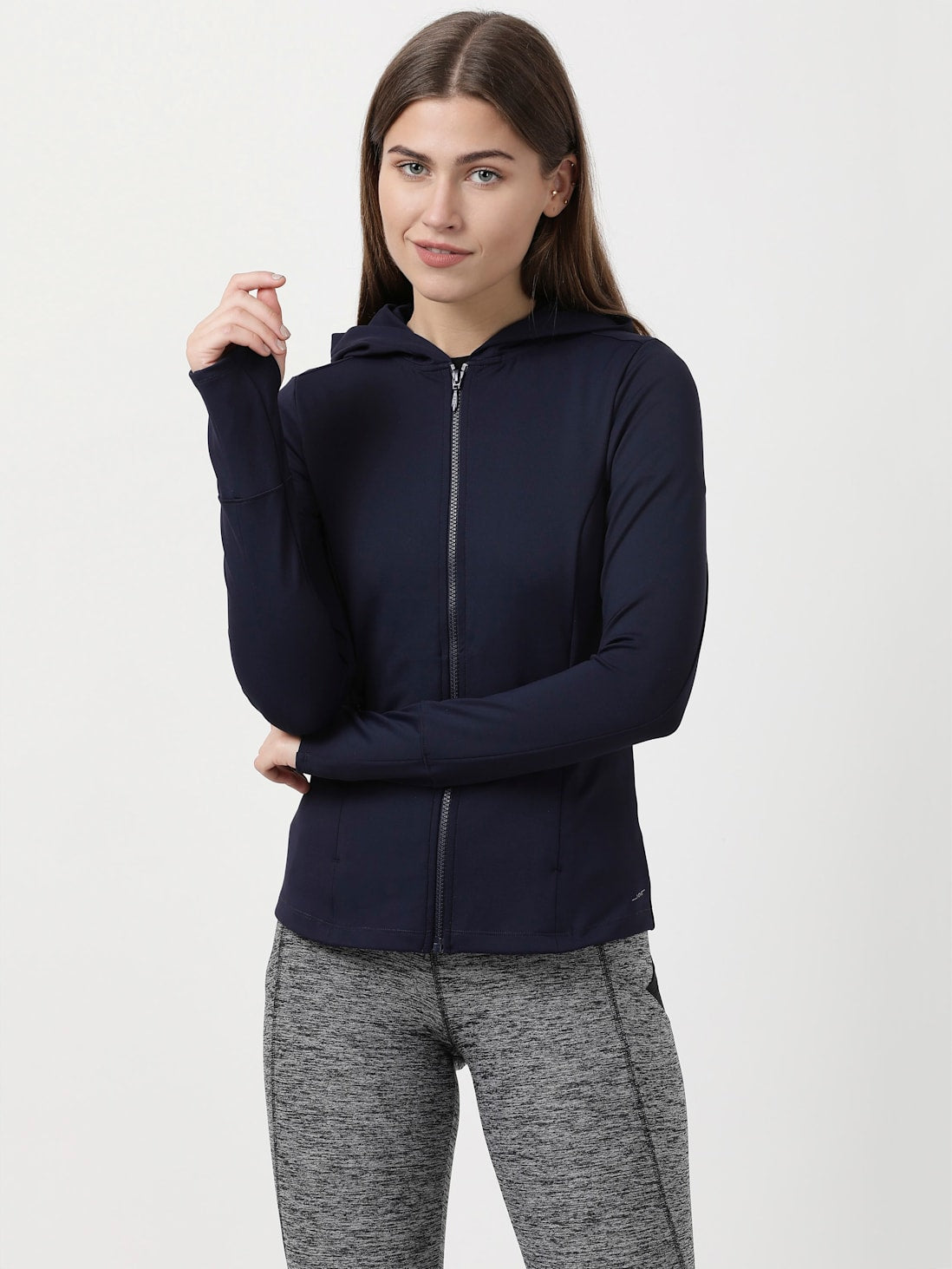 Jockey Women's Microfiber Hoodie Jacket- MW31