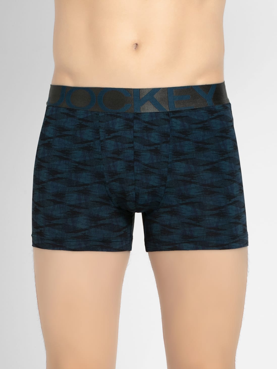Jockey Men's Dry Fit Printed Trunk- IC30