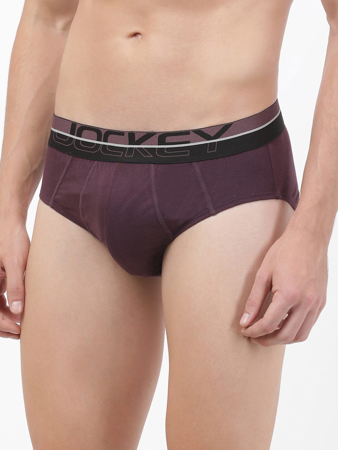 Jockey Men's Cotton Solid Brief- FP01