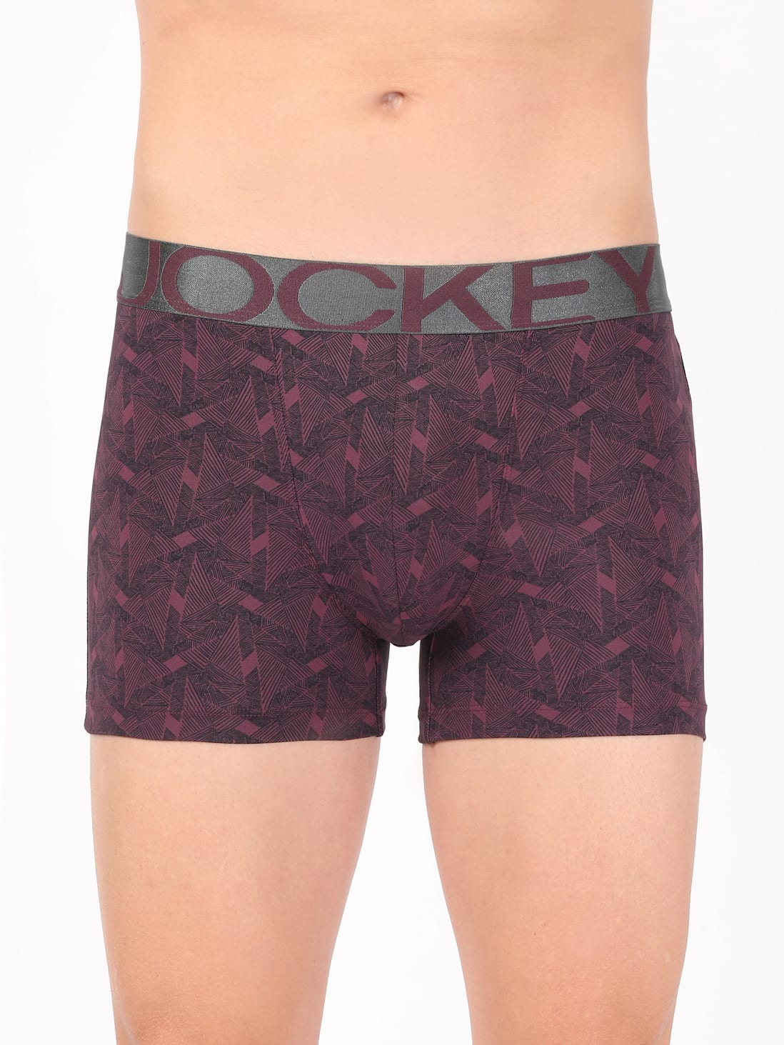 Jockey Men's Dry Fit Printed Trunk- IC30