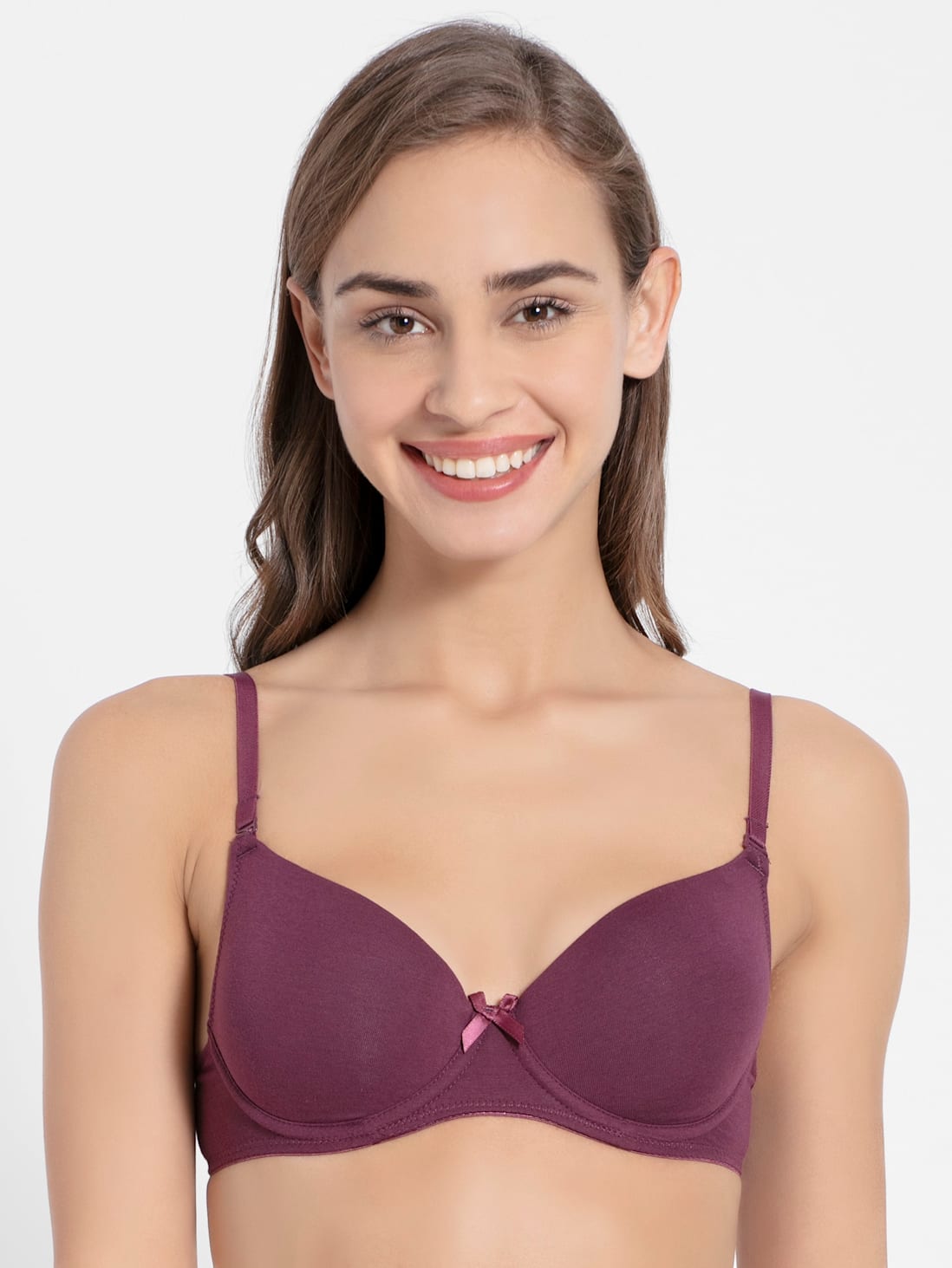 Jockey Women's Under-Wired Padded T-Shirt Bra- 1245