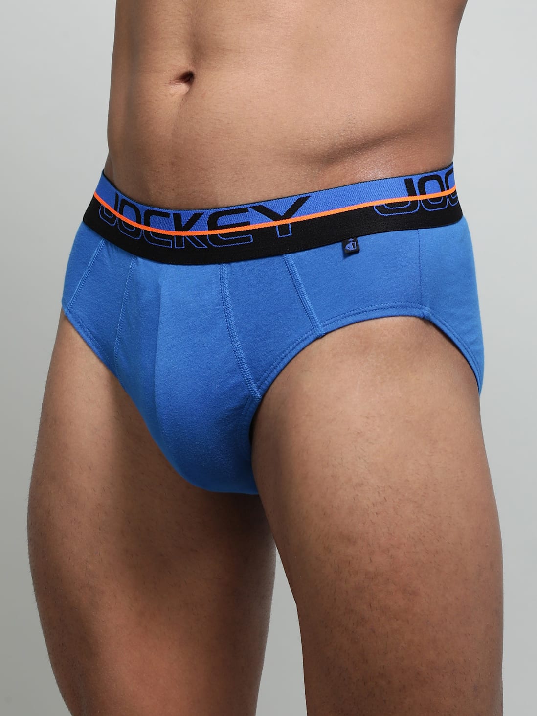 Jockey Men's Cotton Solid Brief- FP01