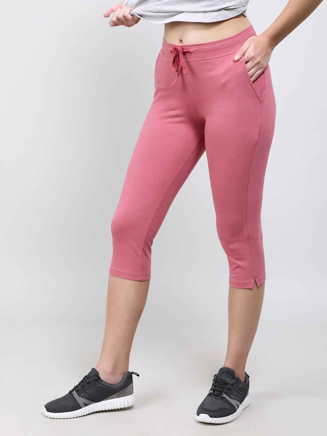 Jockey Women's Capri with Side Pockets- 1300