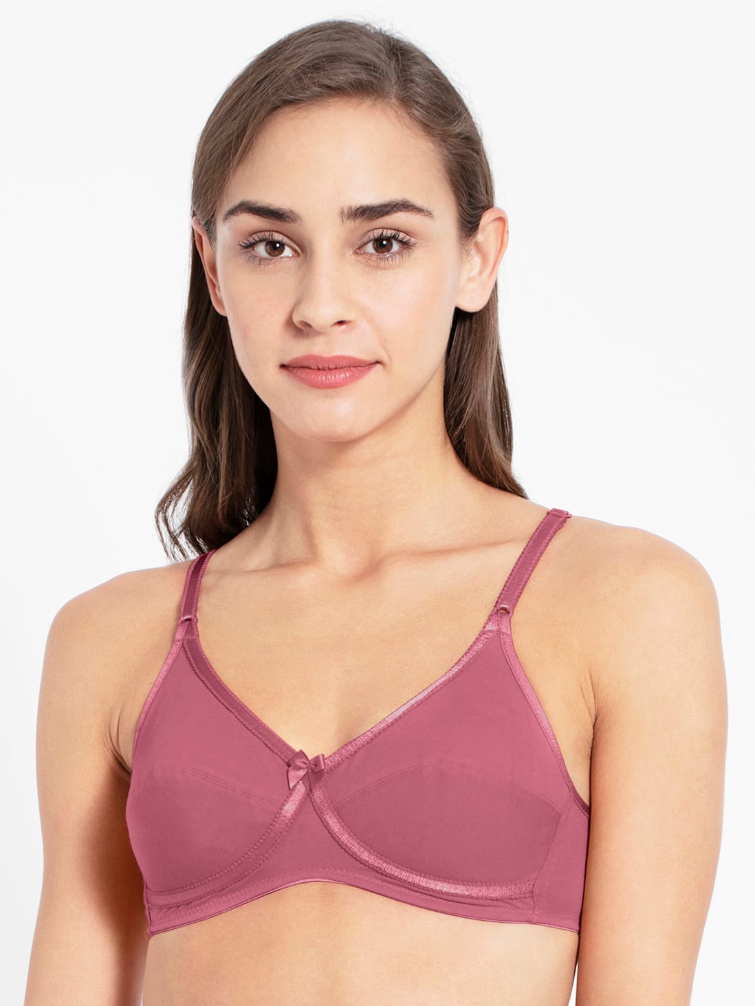 Jockey Women's Wirefree Non Padded Cross Over Bra- 1242