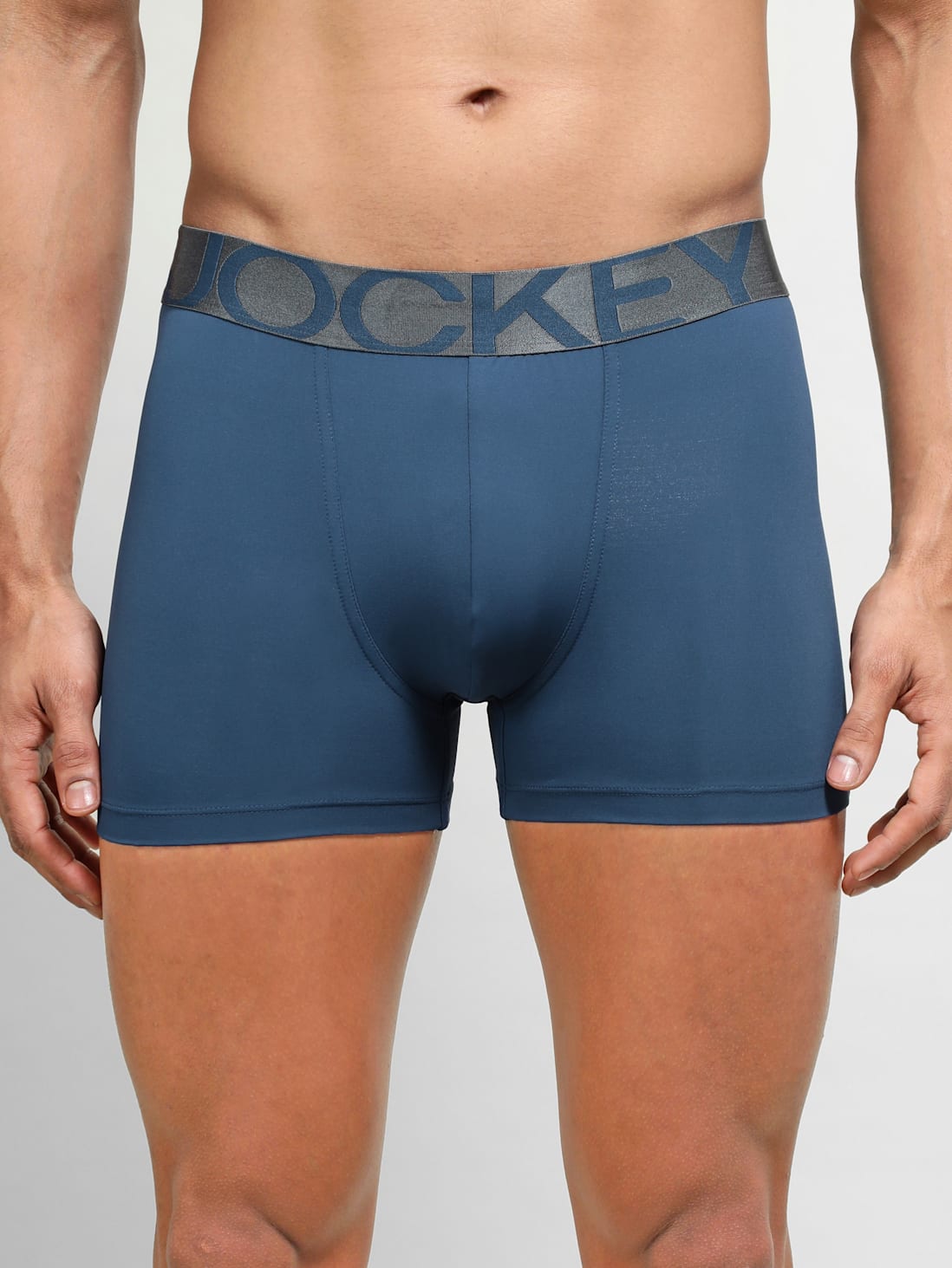 Jockey Men's Dry Fit Solid Trunk- IC28