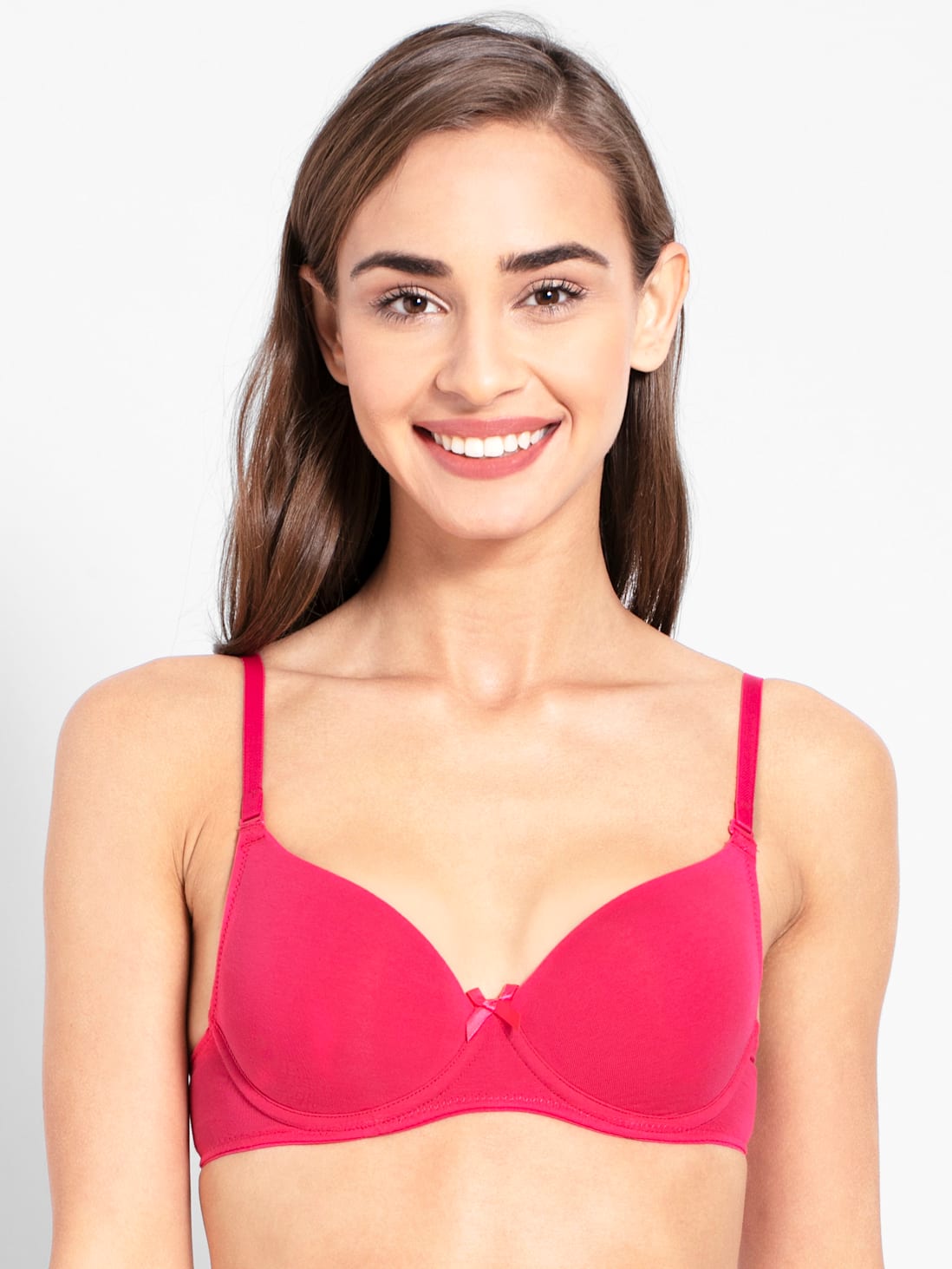 Jockey Women's Under-Wired Padded T-Shirt Bra- 1245