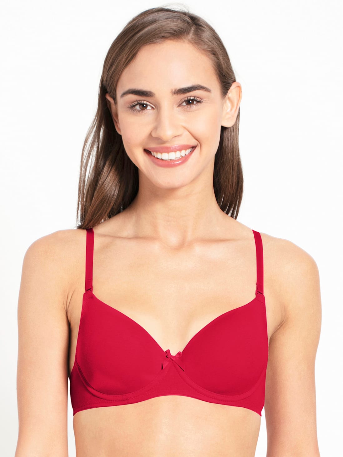 Jockey Women's Under-Wired Padded T-Shirt Bra- 1245