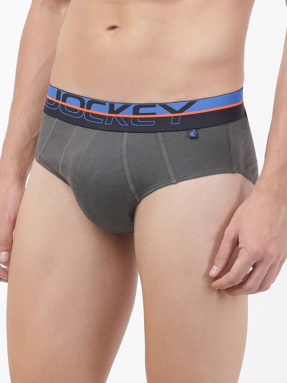 Jockey Men's Cotton Solid Brief- FP01